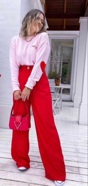 45+ Classy Pink and Red Valentines Day Outfits anyone can Rock Pink and Red Valentines Day Outfits you can easily Rock | Travel Beauty Blog