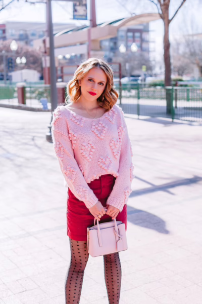 45+ Classy Pink and Red Valentines Day Outfits anyone can Rock Pink and Red Valentines Day Outfits you can easily Rock | Travel Beauty Blog