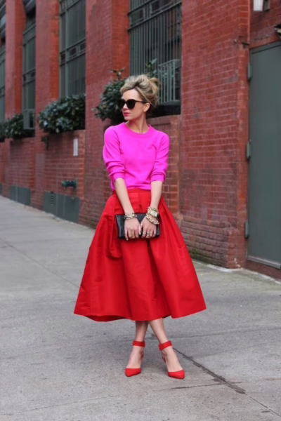 45+ Classy Pink and Red Valentines Day Outfits anyone can Rock Pink and Red Valentines Day Outfits you can easily Rock | Travel Beauty Blog