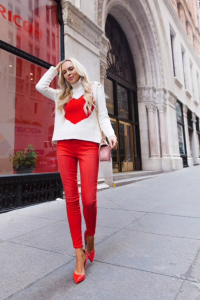 45+ Classy Pink and Red Valentines Day Outfits anyone can Rock Pink and Red Valentines Day Outfits you can easily Rock | Travel Beauty Blog
