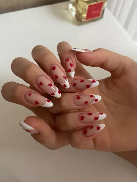 65 Pretty Valentines Nails Ideas, Art + Designs to Copy Now Pretty Valentines Nails Ideas, Art + Designs to Copy Now