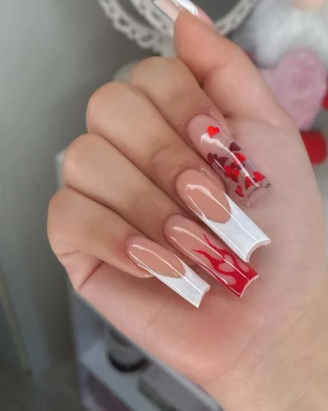 65 Pretty Valentines Nails Ideas, Art + Designs to Copy Now Pretty Valentines Nails Ideas, Art + Designs to Copy Now