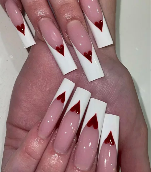 65 Pretty Valentines Nails Ideas, Art + Designs to Copy Now 65 Pretty Valentines Nails Ideas, Art + Designs to Copy Now
