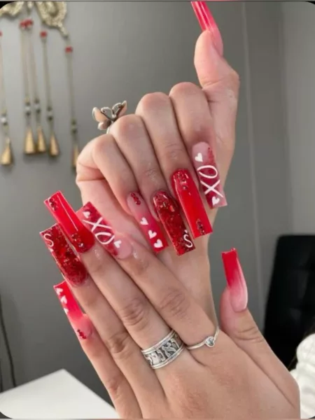65 Pretty Valentines Nails Ideas, Art + Designs to Copy Now 65 Pretty Valentines Nails Ideas, Art + Designs to Copy Now