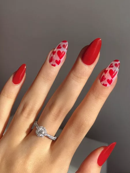 65 Pretty Valentines Nails Ideas, Art + Designs to Copy Now 65 Pretty Valentines Nails Ideas, Art + Designs to Copy Now