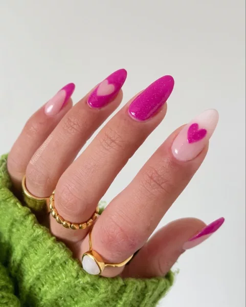 65 Pretty Valentines Nails Ideas, Art + Designs to Copy Now Pretty Valentines Nails Ideas, Art + Designs to Copy Now