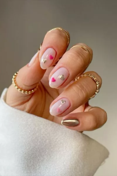65 Pretty Valentines Nails Ideas, Art + Designs to Copy Now 65 Pretty Valentines Nails Ideas, Art + Designs to Copy Now