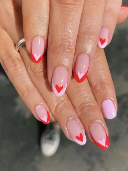65 Pretty Valentines Nails Ideas, Art + Designs to Copy Now 65 Pretty Valentines Nails Ideas, Art + Designs to Copy Now
