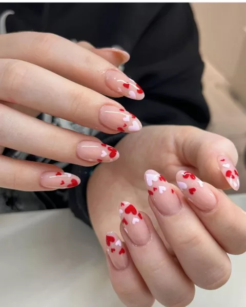 65 Pretty Valentines Nails Ideas, Art + Designs to Copy Now Pretty Valentines Nails Ideas, Art + Designs to Copy Now