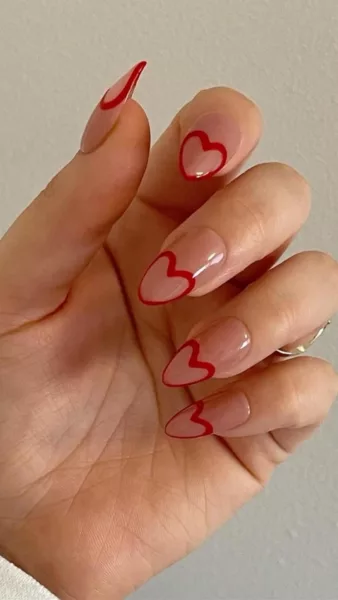 65 Pretty Valentines Nails Ideas, Art + Designs to Copy Now Pretty Valentines Nails Ideas, Art + Designs to Copy Now