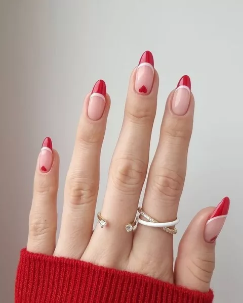 65 Pretty Valentines Nails Ideas, Art + Designs to Copy Now Pretty Valentines Nails Ideas, Art + Designs to Copy Now