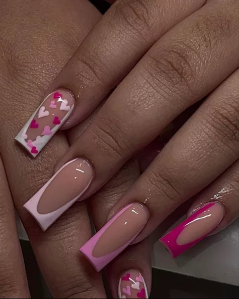 65 Pretty Valentines Nails Ideas, Art + Designs to Copy Now Pretty Valentines Nails Ideas, Art + Designs to Copy Now