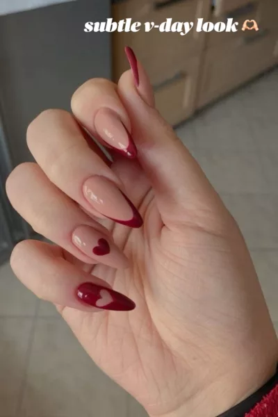 65 Pretty Valentines Nails Ideas, Art + Designs to Copy Now Pretty Valentines Nails Ideas, Art + Designs to Copy Now