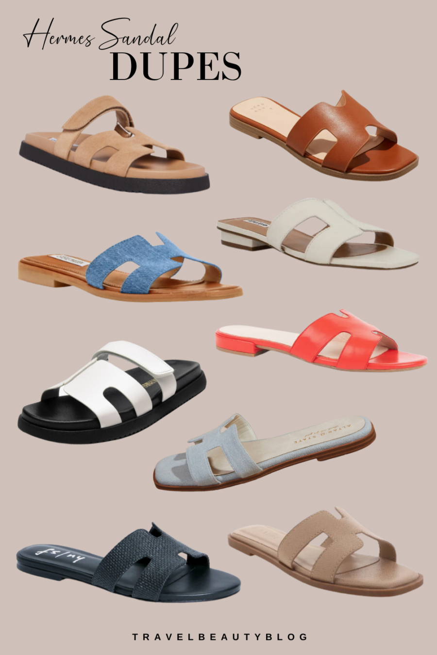 9 Best Hermes Sandals Dupes for Luxury on a Budget