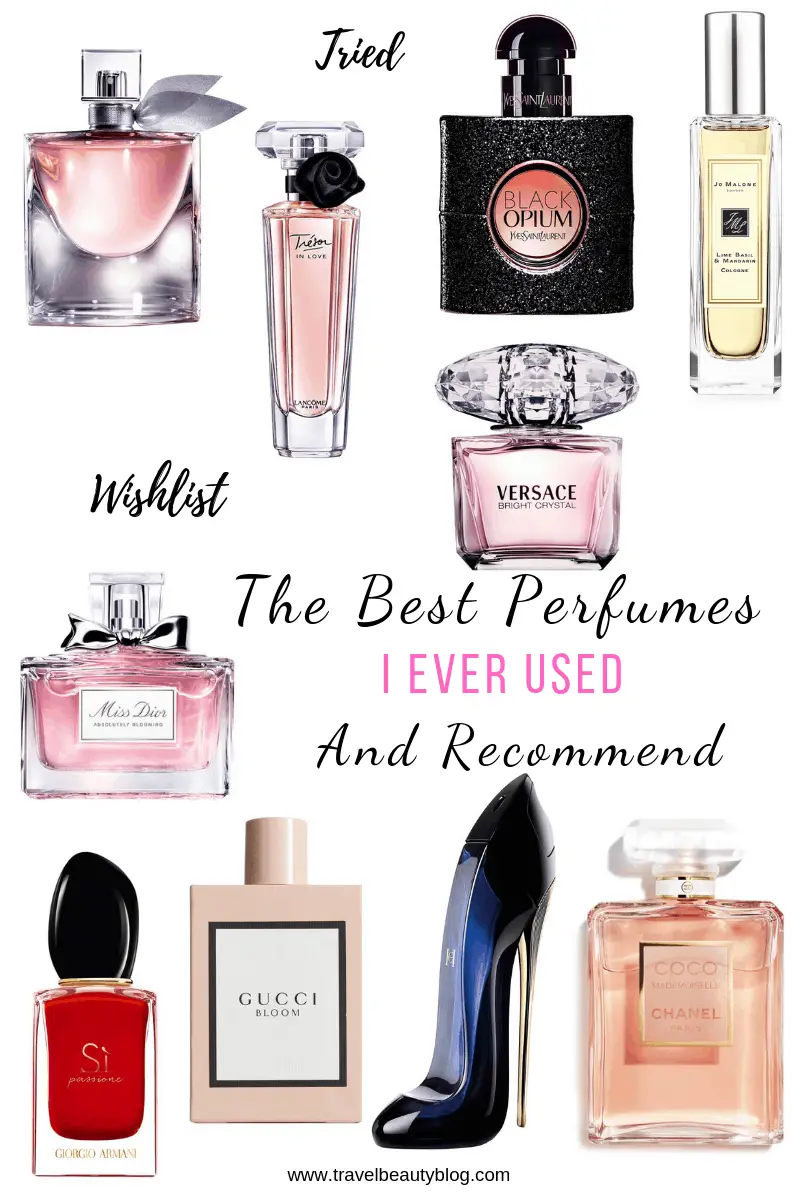The Best Perfumes I Ever Used And Recommend 2019