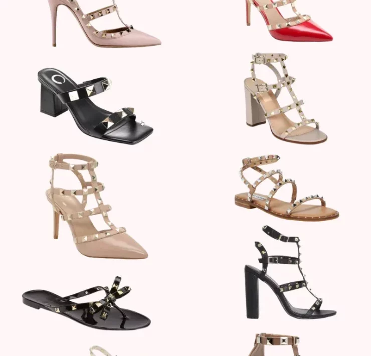 Roundup Of The Best Affordable Valentino Dupes | Designer Dupes On Amazon | Valentino Dupes | Designer Dupe Shoes | Travel Beauty Blog