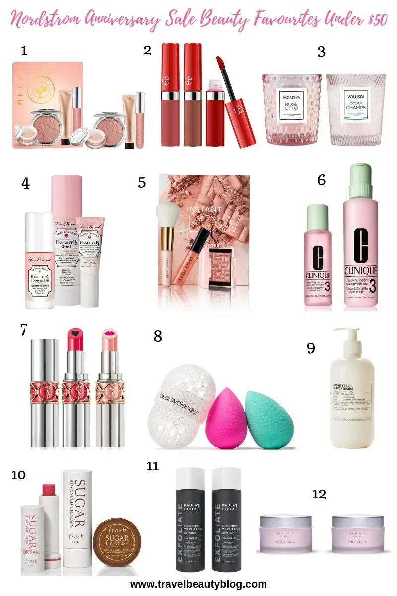 Roundup Of The Best Beauty Products From Nordstrom Sale Best Beauty Products From Nordstrom Sale 2019 | Travel Beauty Blog