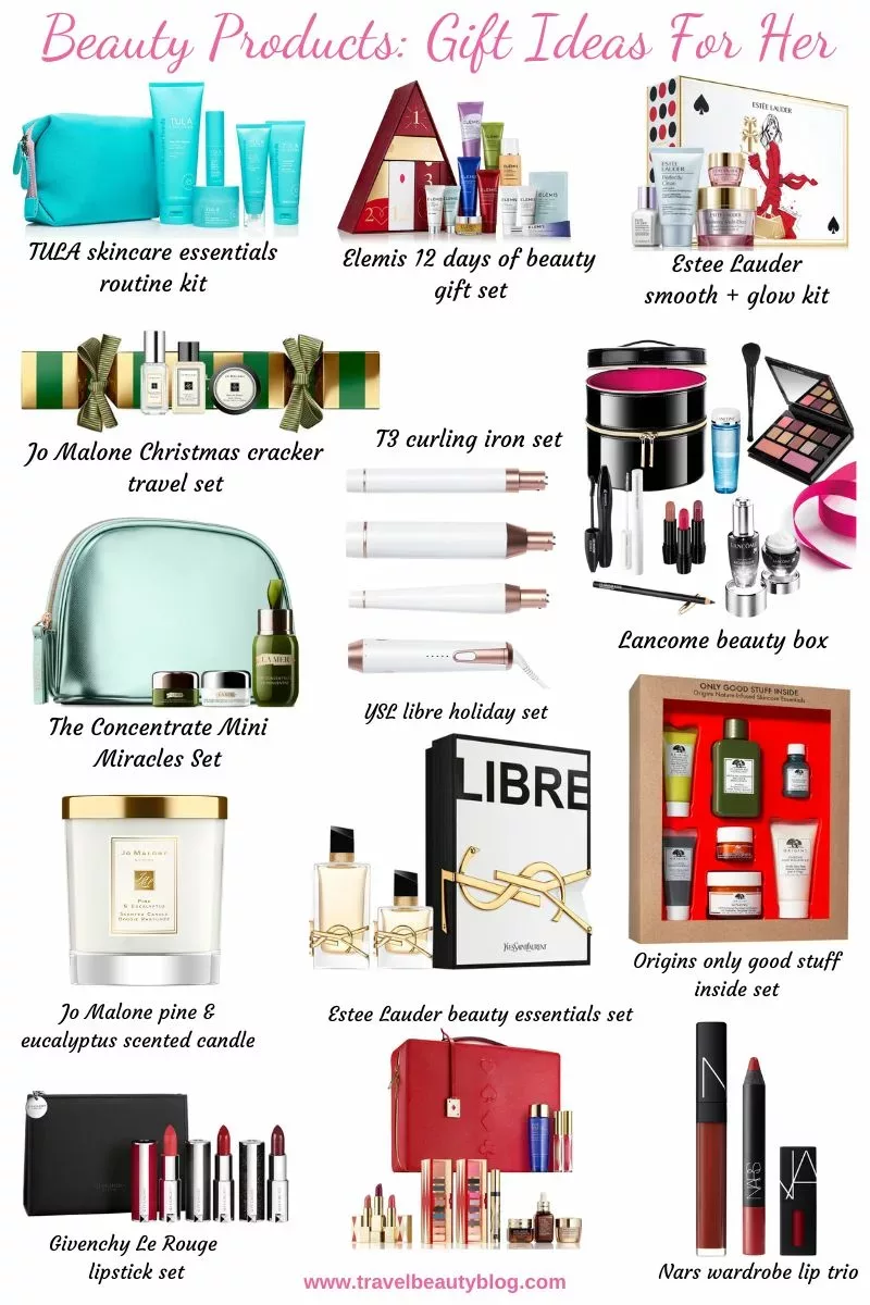 The Best Beauty Products Gift Ideas For Her | Travel Beauty Blog
