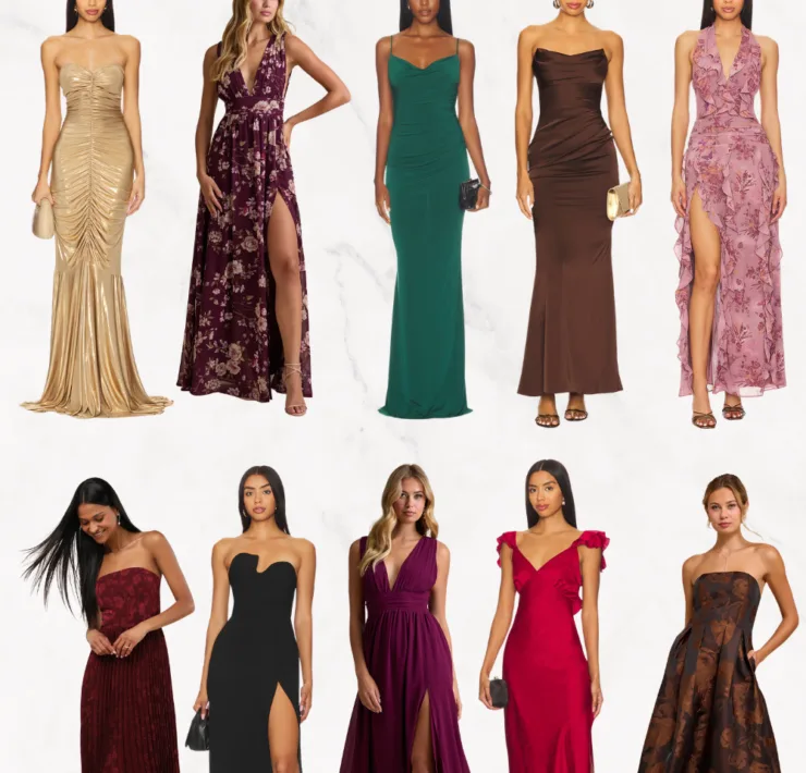 Gorgeous Fall Wedding Guest Dresses for 2026 | Travel Beauty Blog