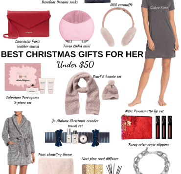 The Best Gifts For Her Under 50 | Gifts For Her Under $50 | Travel Beauty Blog