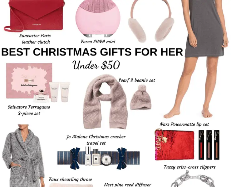 The Best Gifts For Her Under 50 | Gifts For Her Under $50 | Travel Beauty Blog