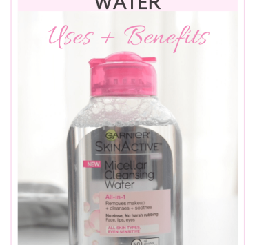 The Benefits Of And How To Use Garnier Micellar Water | Travel Beauty Blog