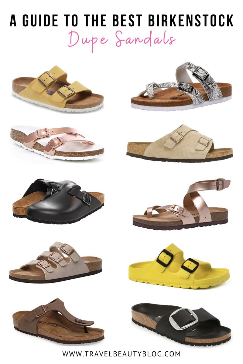 generic birkenstock sandals