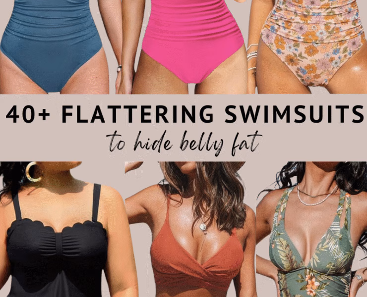 40+ Best Swimsuits to Hide Tummy Bulge and Look Flattering | Travel Beauty Blog