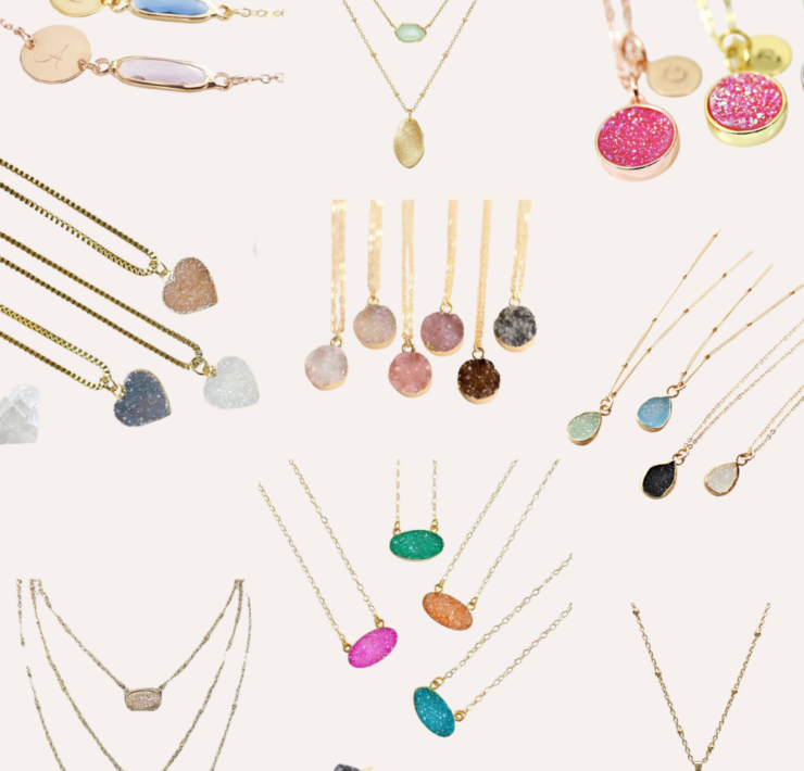 Incredible Kendra Scott Dupe Necklace To Shop For | Travel Beauty Blog