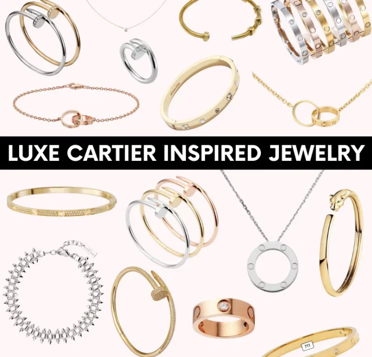 Cartier Love Bracelet Dupes, Lookalike Necklaces and Rings Worth Buying | Travel Beauty Blog
