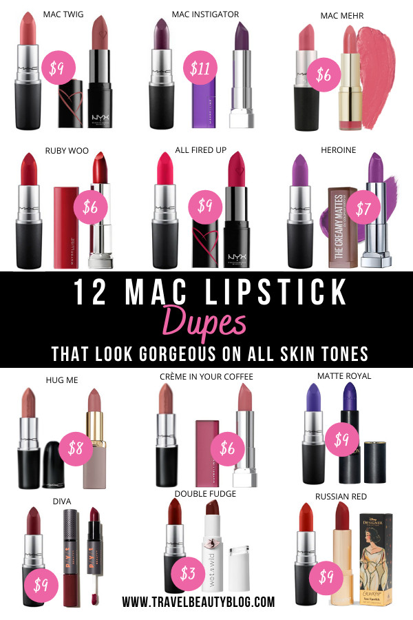 Prædiken Jobtilbud Antage 12 MAC Lipstick Dupes That Look Gorgeous On All Skin Tones