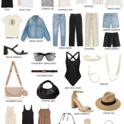How to build the perfect summer capsule wardrobe 2022 - travel beauty blog