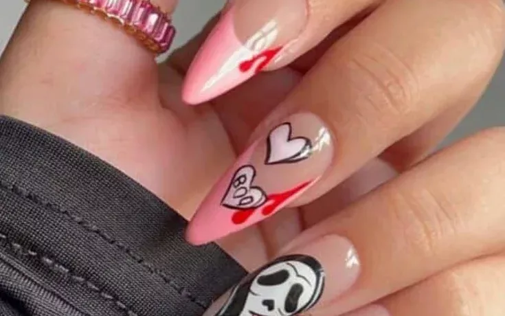 50 Pretty Spooky Halloween Nails Designs To Recreate Now 2022 | Travel Beauty Blog