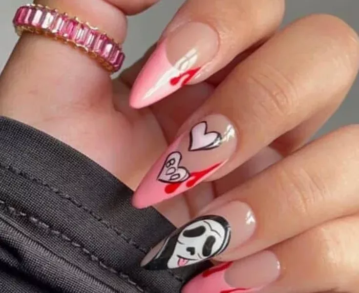 50 Pretty Spooky Halloween Nails Designs To Recreate Now 2022 | Travel Beauty Blog