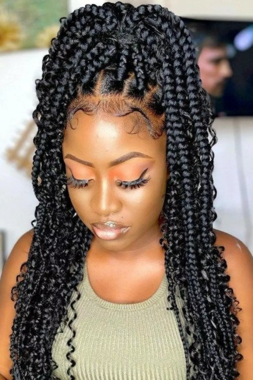 25 Box Braids Hairstyles For Black Women  2023  Fabbon