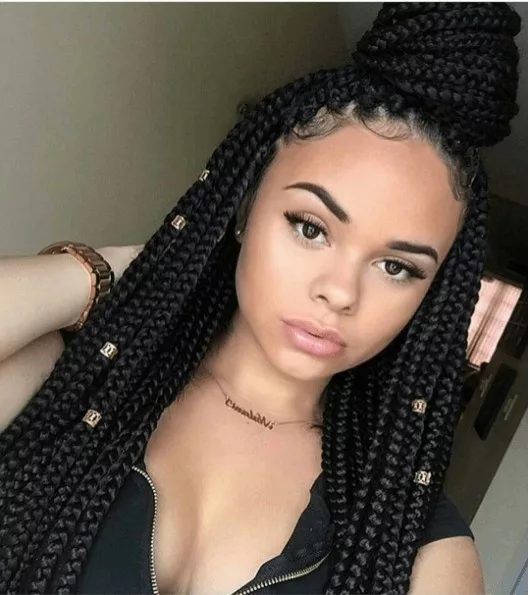 Box Braids Hairstyles for Black Women To Try - Travel Beauty Blog