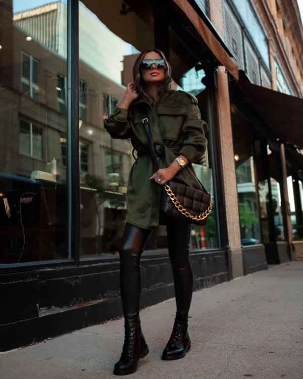 Best Tops To Wear With Leather Leggings For A Chic Look | Travel Beauty Blog
