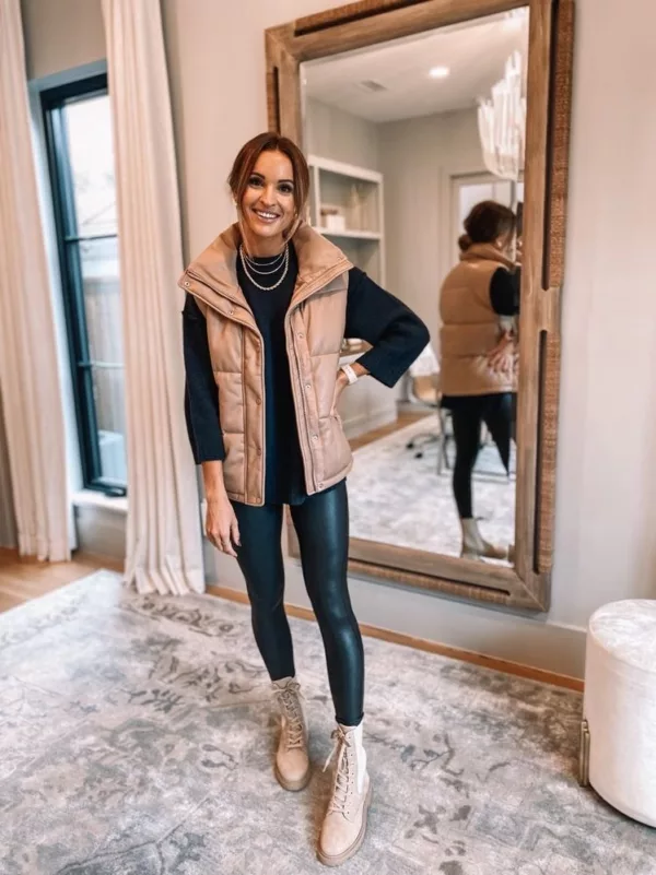 Best Tops To Wear With Leather Leggings For A Chic Look | Travel Beauty Blog