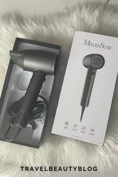 My Honest Review of MelodySusie Hair Dryer | Travel Beauty Blog