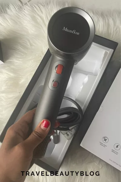 My Honest Review of MelodySusie Hair Dryer | Travel Beauty Blog