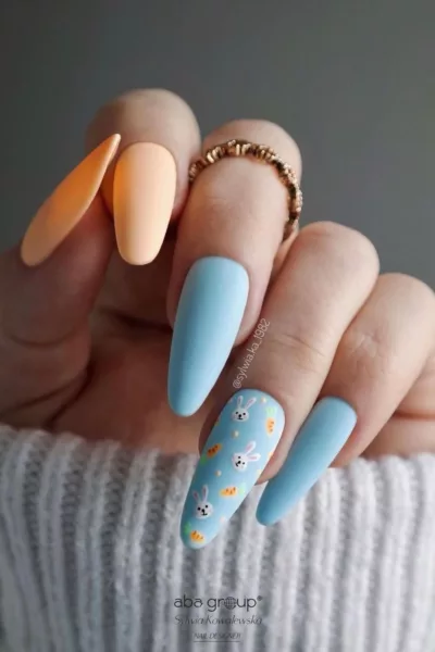 60 Pretty Easter/Spring Nails Designs Everyone Is Wearing