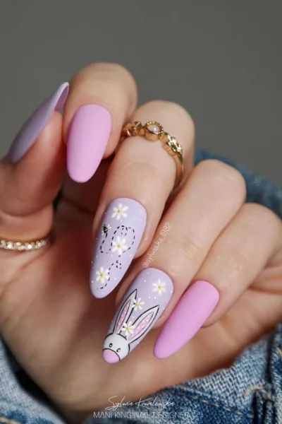 60 Pretty Easter/Spring Nails Designs Everyone Is Wearing