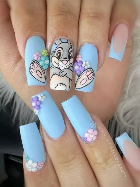 60 Pretty Easter/Spring Nails Designs Everyone Is Wearing