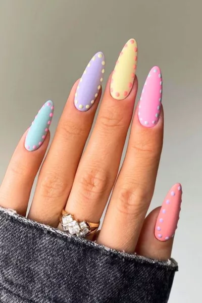 60 Pretty Easter/Spring Nails Designs Everyone Is Wearing