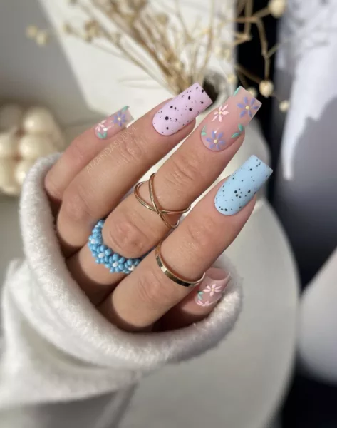 60 Pretty Easter/Spring Nails Designs Everyone Is Wearing