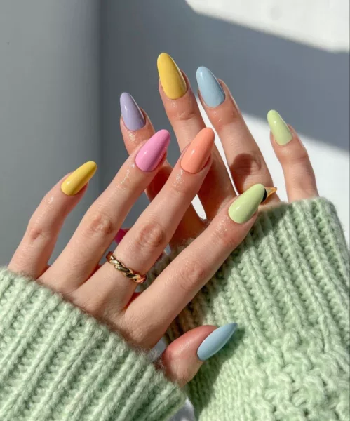 60 Pretty Easter/Spring Nails Designs Everyone Is Wearing