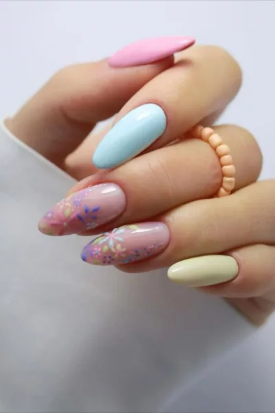 60 Pretty Easter/Spring Nails Designs Everyone Is Wearing