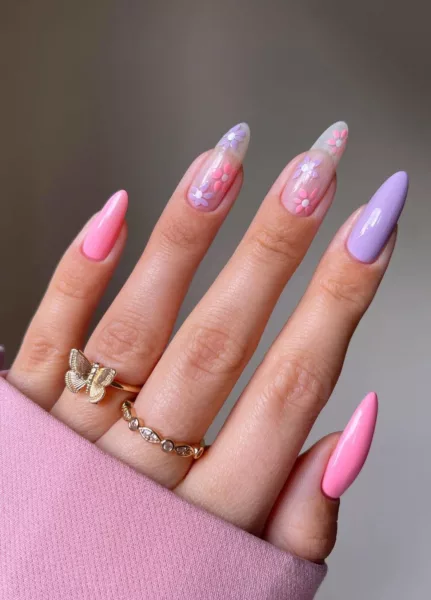 60 Pretty Easter/Spring Nails Designs Everyone Is Wearing