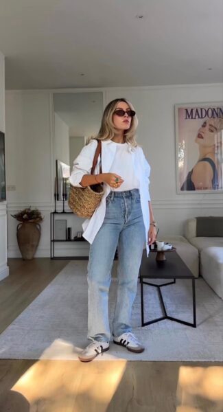 20 Adidas Samba Outfit Ideas + Easy Styling Tips 20 Adidas Samba Outfit Ideas + Easy Styling Tips