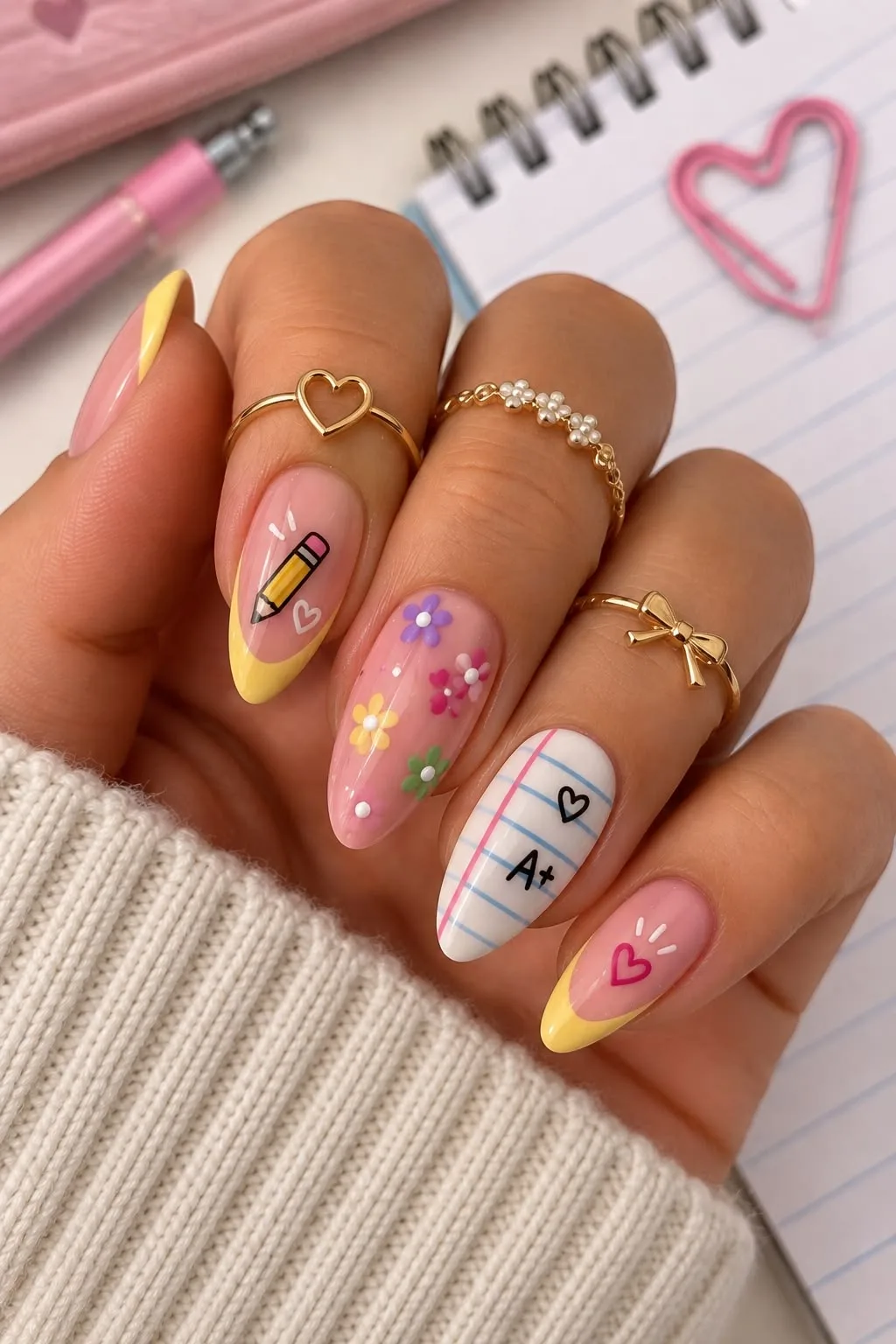 Back to School Nail Ideas That Are Too Cute for Class | Travel Beauty Blog
